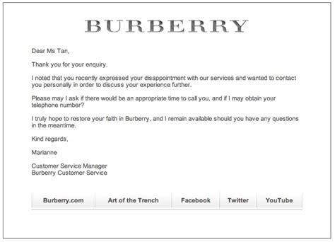 burberry customer service|burberry customer support.